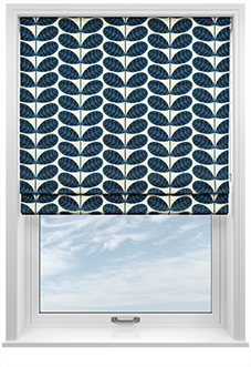 Orla Kiely Botanica Stem, Whale - Roman Blind